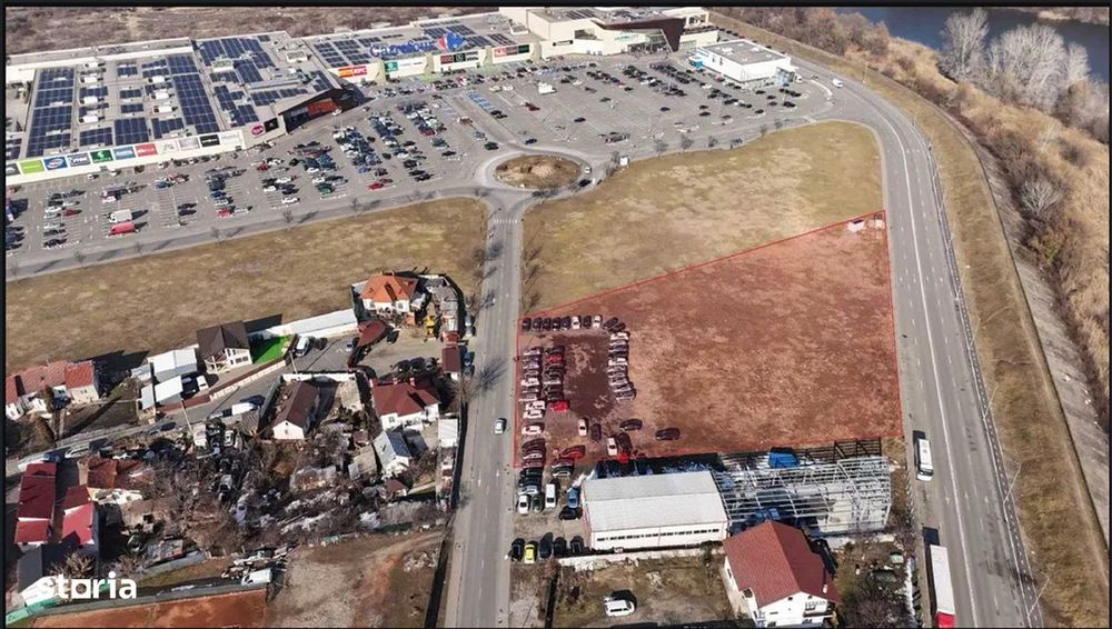 Teren de vânzare Shopping City Râmnicu Vâlcea 6.628 mp