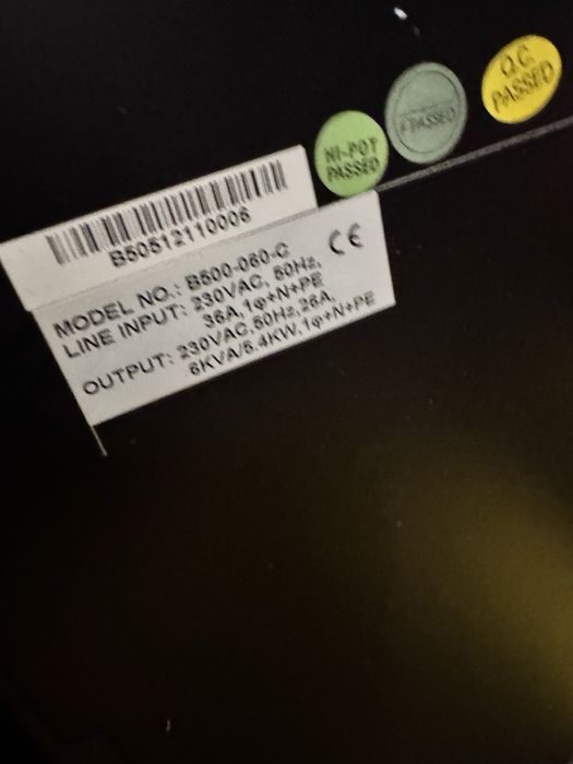 UPS - сървърен 6KVA/5400w със отделен батериен блок