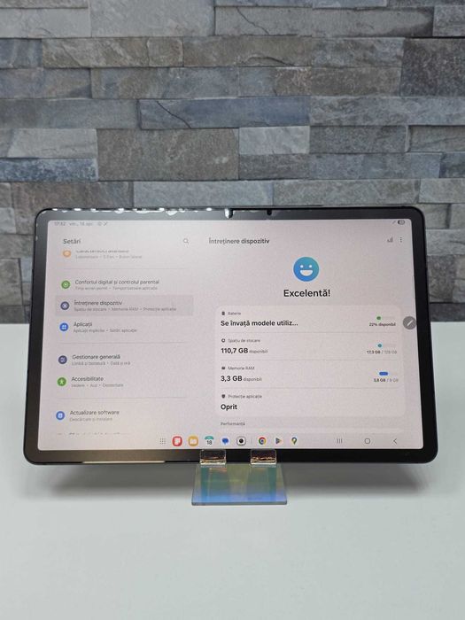 Samsung Tab S8, MEM 128GB, RAM 8GB, Amanet Doamna Ghica, Cod: 96643