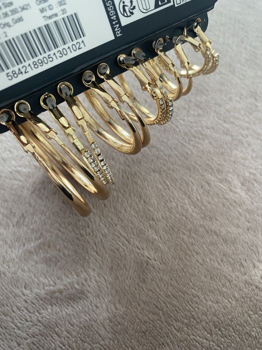 Обеци 6 комплекта