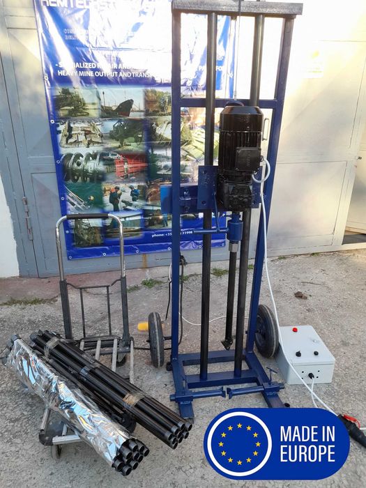 Нова Мобилна сондажна машина Mini50-220V до 50 метра /сонда за вода/