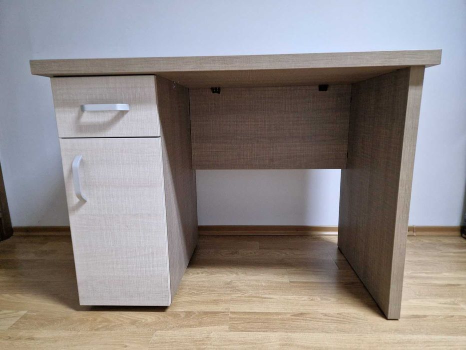 Birou cu sertar și dulap, stare foarte bună - 2 bucăți disponibile