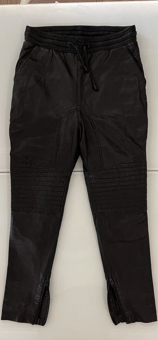 Кожен байкър панталон TIGHA,нов,S