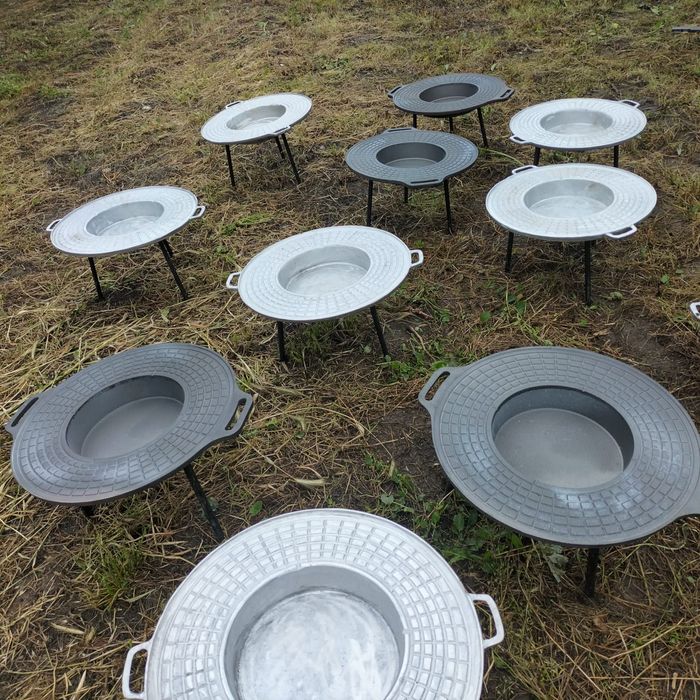 Disc gratar fonta și aluminiu