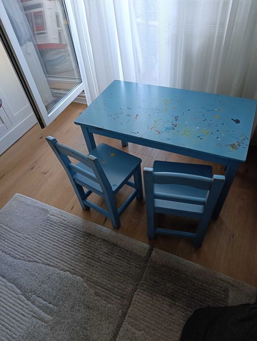 Set măsuță cu 2 scaune