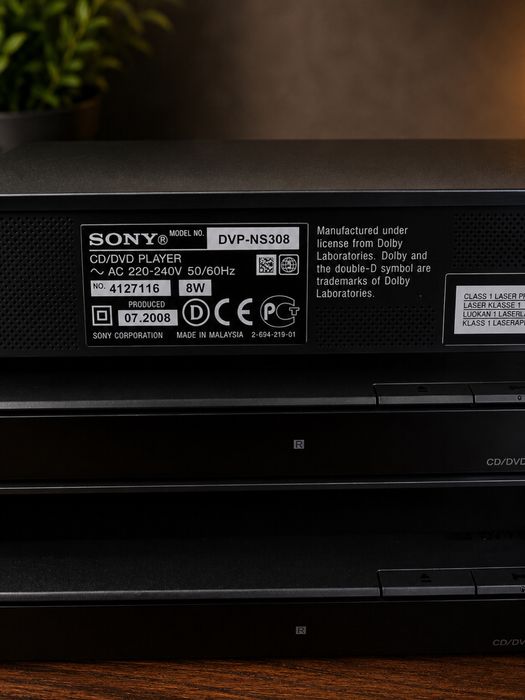 DVD-плеер Sony DVP-NS308 (ДВД player)