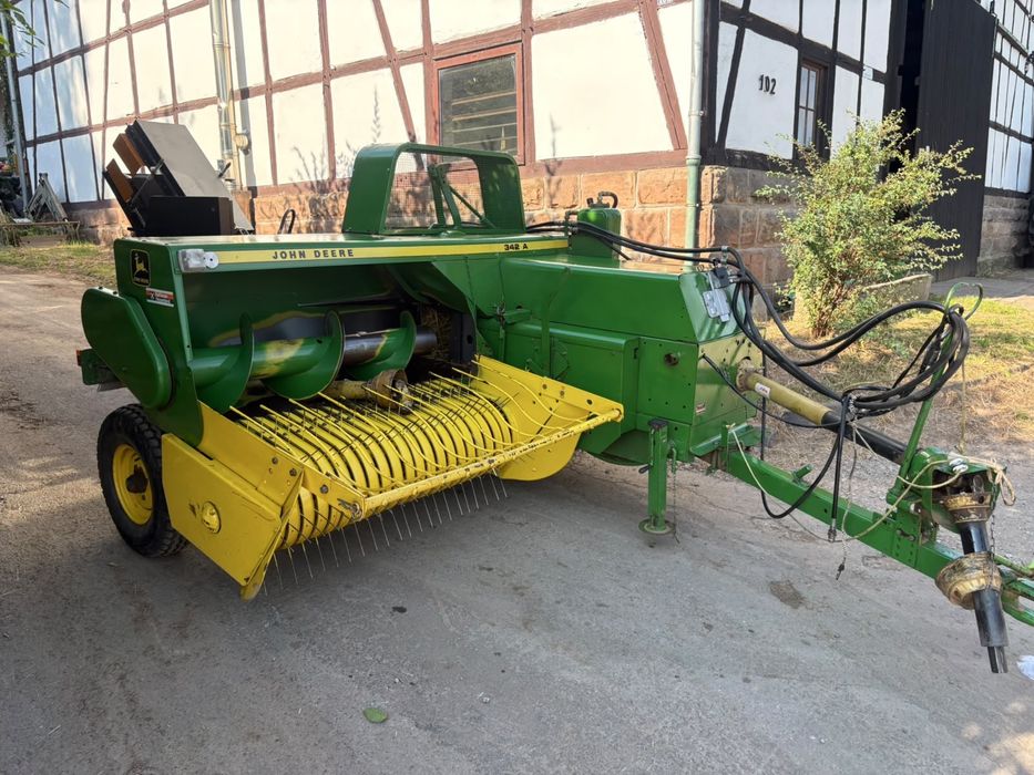 Presa/Balotiera John Deere 342A  Model Nou Stare Foarte Buna Import Germania