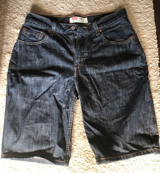 Къси дънкови панталони Levis 569