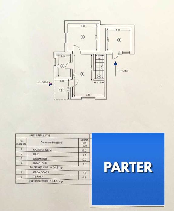 Oferta urgenta! Teren 2519 mp + constructie 68 mp — Pret atractiv