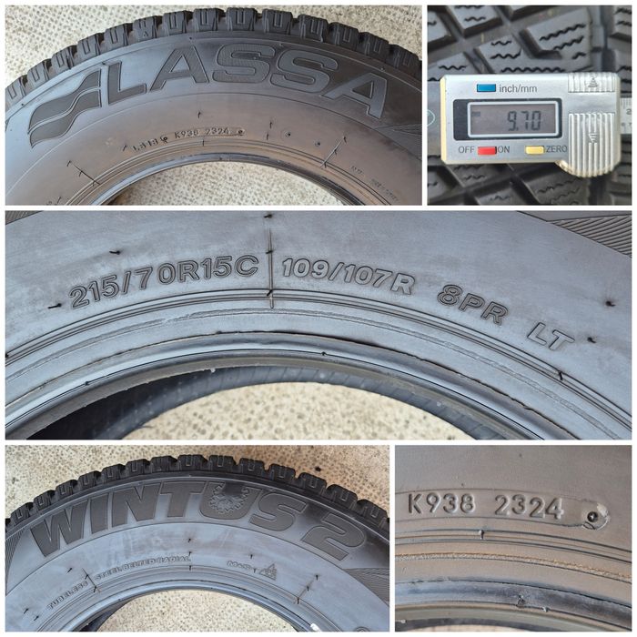 O bucată 215/205 70/65 R15C M+S iarnă - una Lassa Continental Vredeste