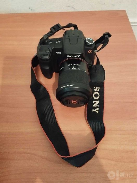 SONY А200 цифровой фотоаппарат