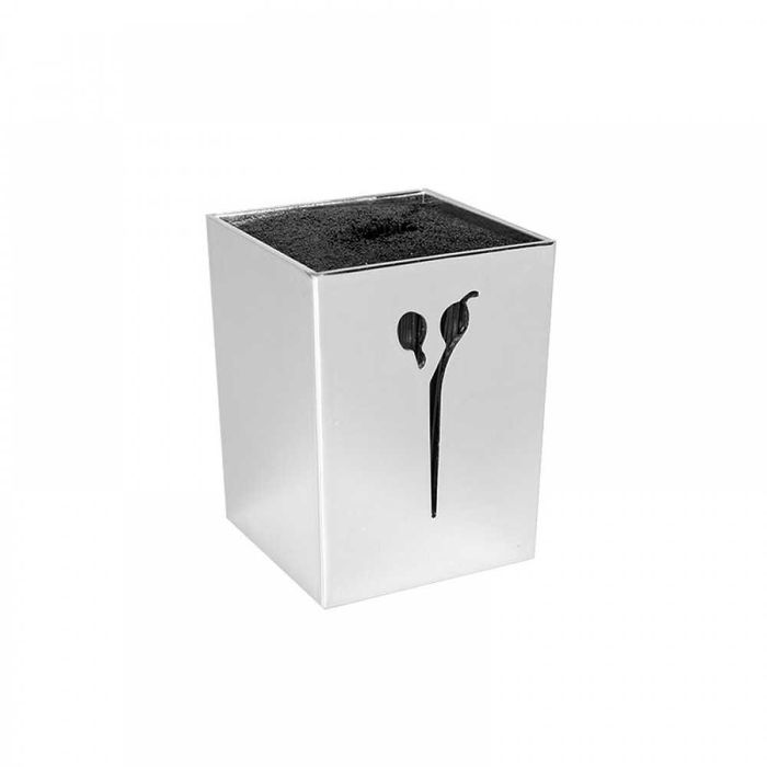 Поставка за ножици - златиста/сребриста