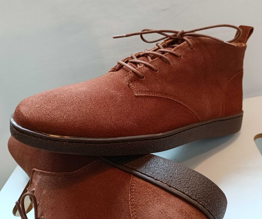 Ghete sport casual 43 premium ZIGN NOI piele naturala moale