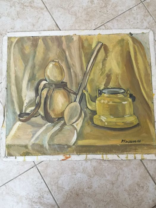 Старинни Картини на Русенския Художник Любомир Касабов (1931-1987)