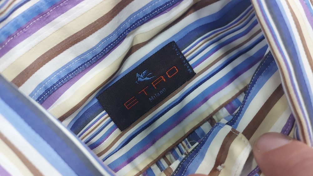 Etro две ризи Мъжки M размер