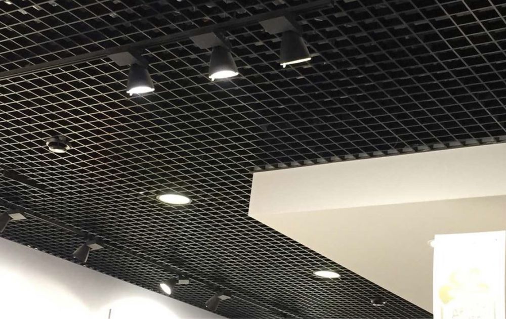 Подвесной ячейстый потолок Грильято