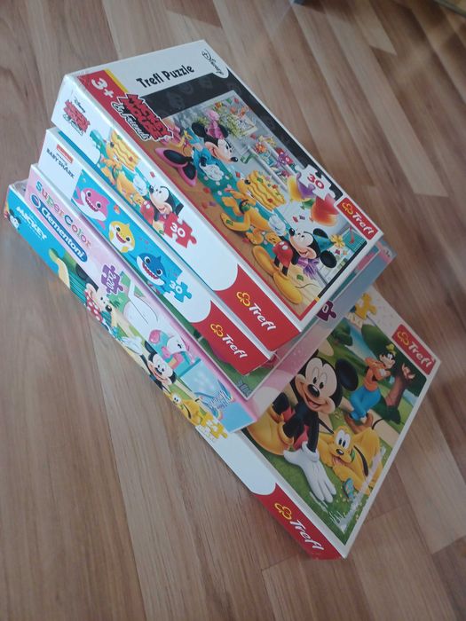 Детски пъзели -лот 4бр