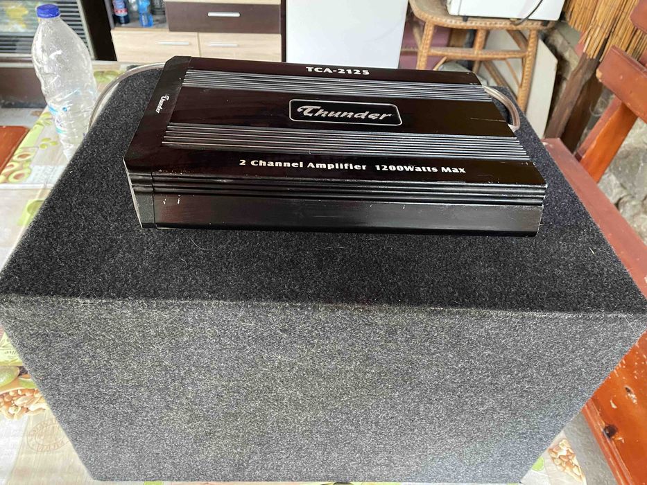Бас каса с усилвател Thunder