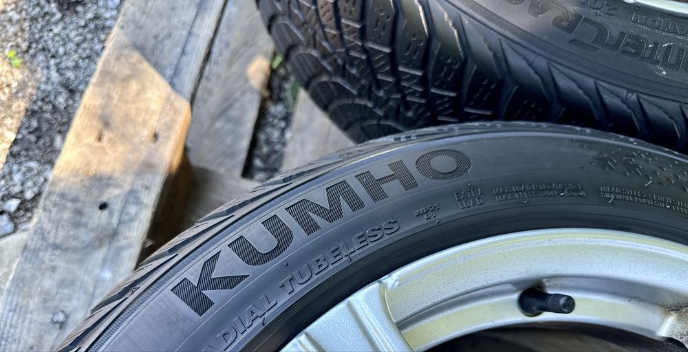 Алуминиеви джанти 17” 5x112+ГУМИ Kumho 205/50/17 за Vw,Skoda,Seat,Audi