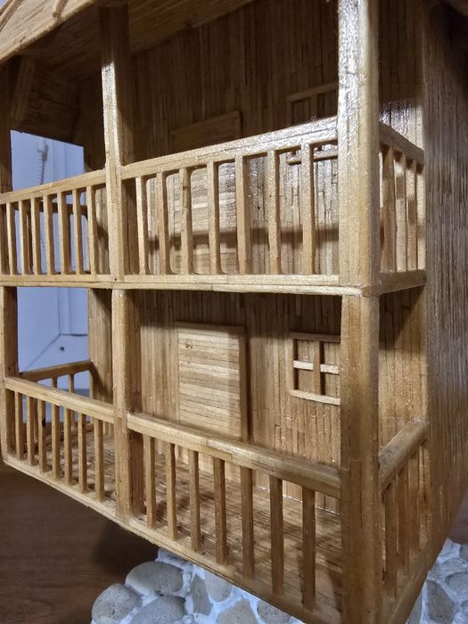 Мелницата в Несебър - ръчно изработен макет