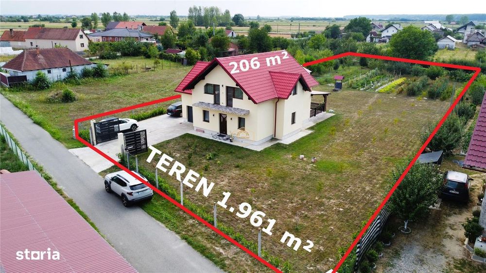 Casa de familie cu 5 dormitoare | Teren 1.961 mp