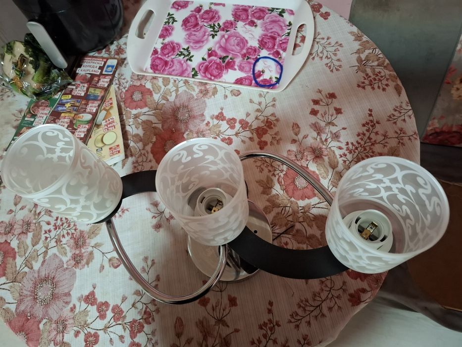 Нов абажур тройка