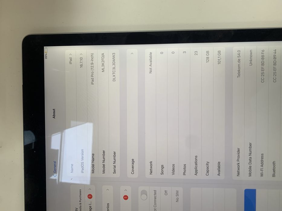 Продавам iPad Pro 12.9" (2017) - 128GB, Wi-Fi + Cellular