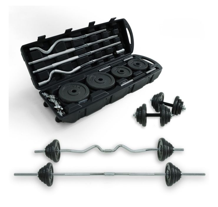 Набор гантелей штанга