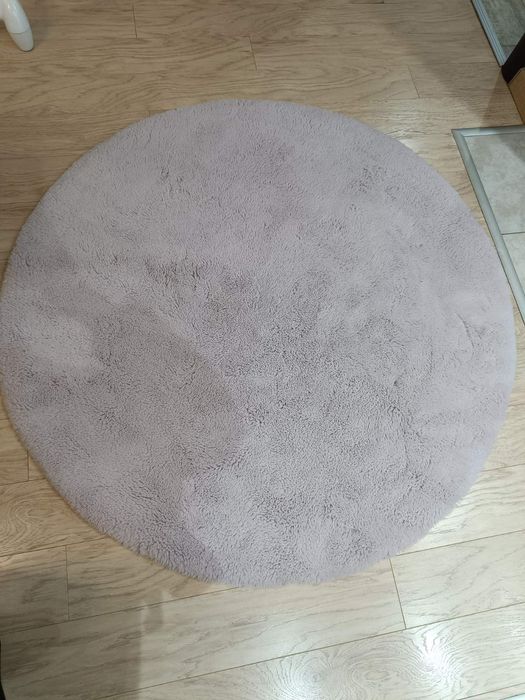 Килим кръгъл с висок косъм