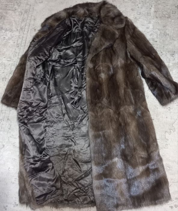 Blană naturală lungă vizon