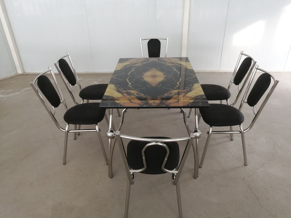 Стол стул нержавейка