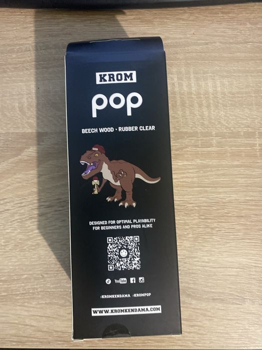Kendama krom pop