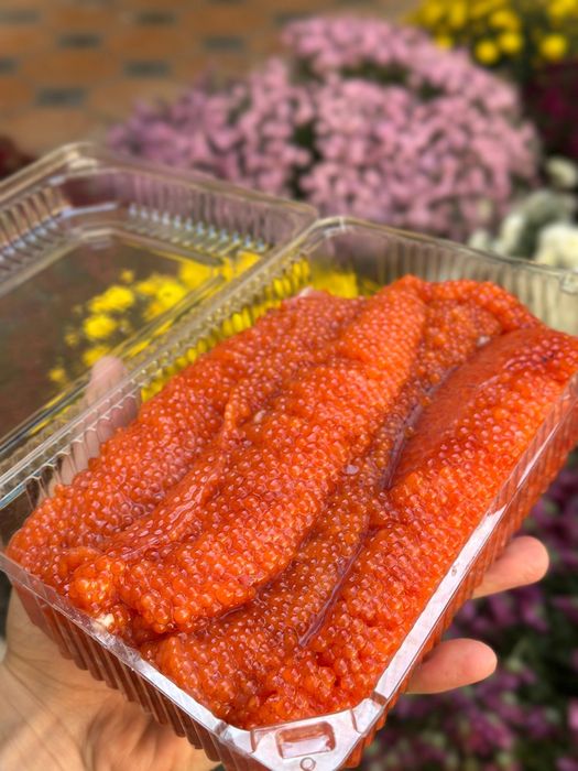 Икра фарели Сырой Есть В наличи 1 кг 450.000 дастафка бесплатная