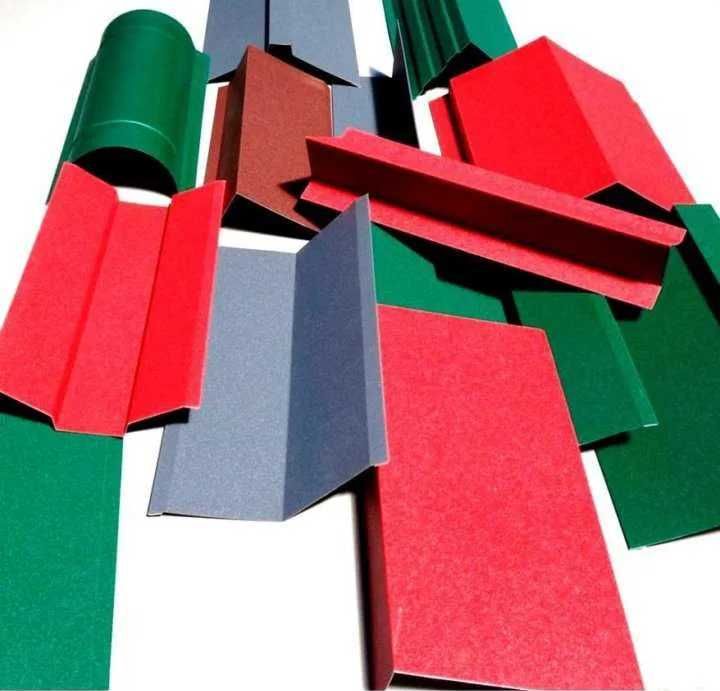 Доборные элементы на кровлю и стены