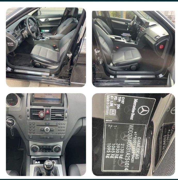 Mercedes c250 c class 204 cai 209 w204 proprietar