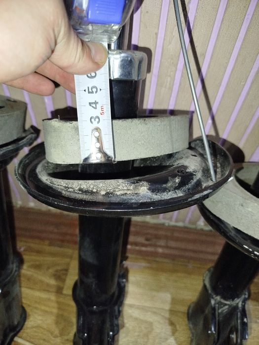 Стойки на Субару Легаси с проставками