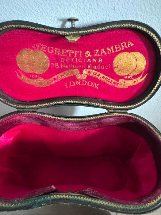 Binoclu antic Negretti & Zambra London – cutie originală, de colecție