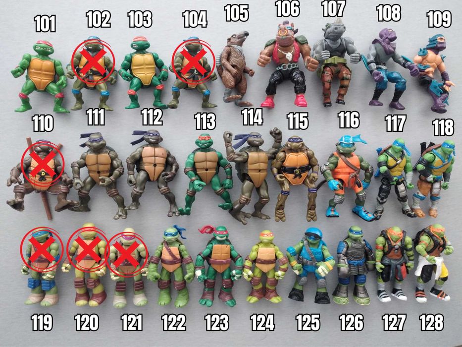 Екшън Фигурки Teenage Mutant Ninja Turtles TMNT Костенурките Нинджа