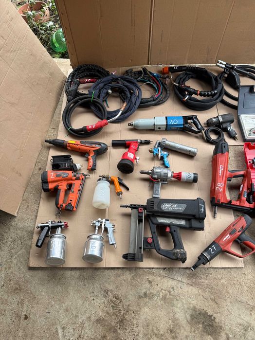 Pistol mig mag impact cuie popnituri vopsit presiune filet sudura