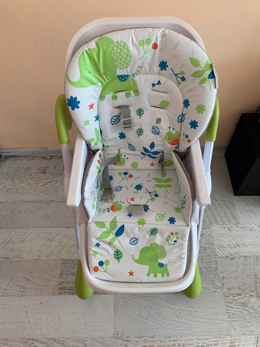Детско столче за хранене CANGAROO MINT зелен цвят
