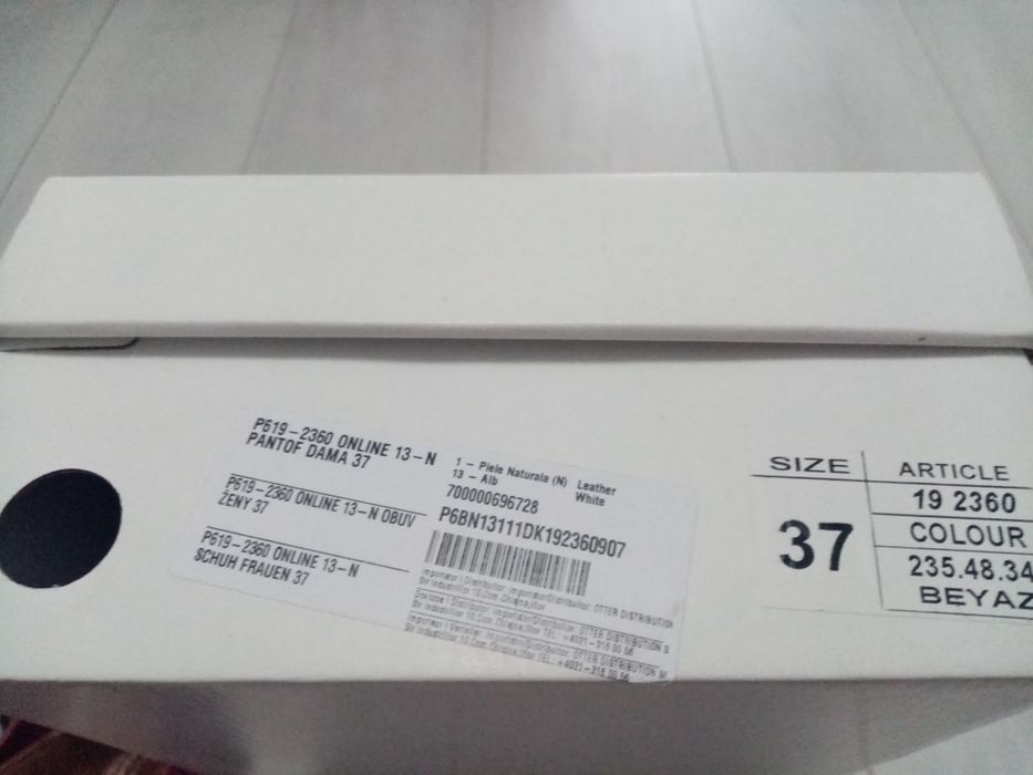 Pantofi de dama piele