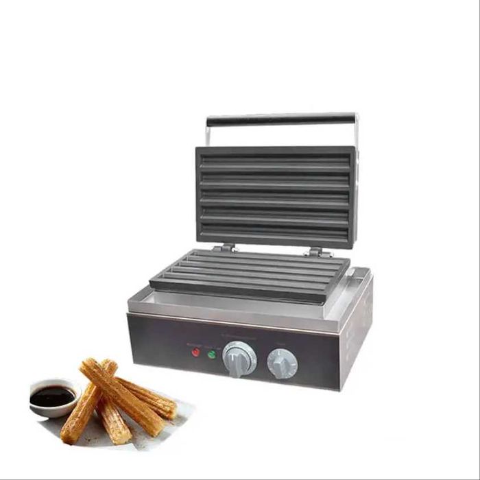 Професионална машина за чуроси и гофрети – Churros Waffle Don Gelato