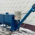 Amestecator orizontal 1000 l cu snec de descarcare NOU Garantie 24 luni Livrare rapida