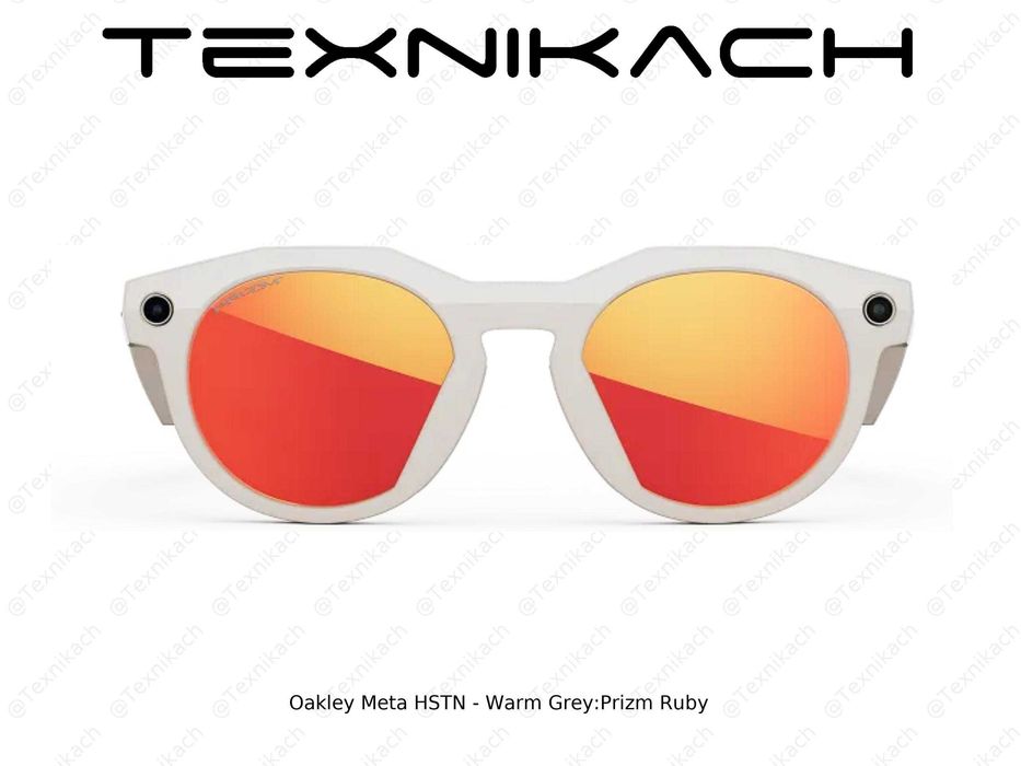 Новый Oakley Meta HSTN - Warm Grey/Prizm Ruby Доставка