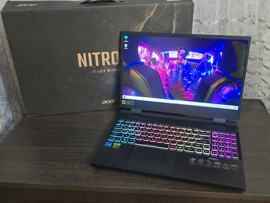 Acer Nitro 5 - игровой ноутбук как новый / RTX 4050
