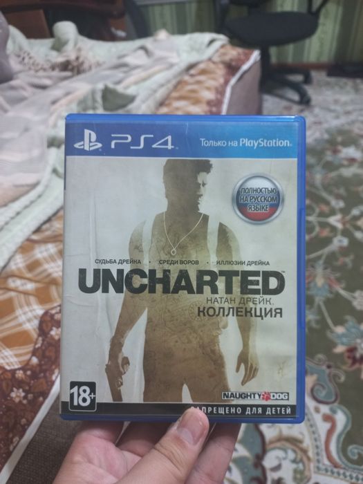Uncharted 1 2 3 часть для пс4 и пс5