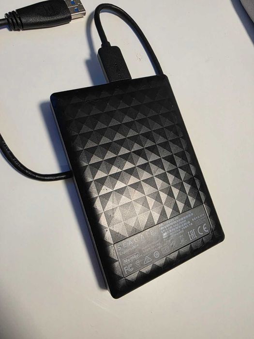 Външен хард диск Seagate Expansion Portable 1TB, 2.5", USB 3.0, Черен