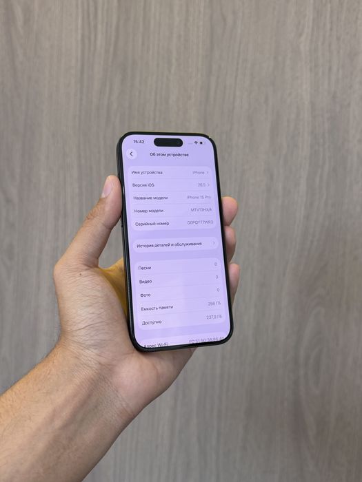 Iphone 15pro 256GB 82%