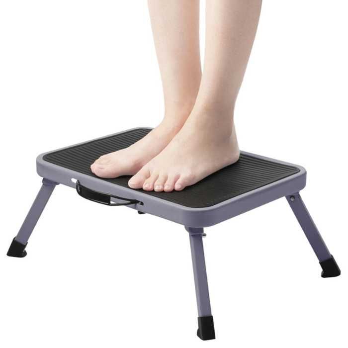 Сгъваема степенка за кемпера или дома с неплъзгащ материал