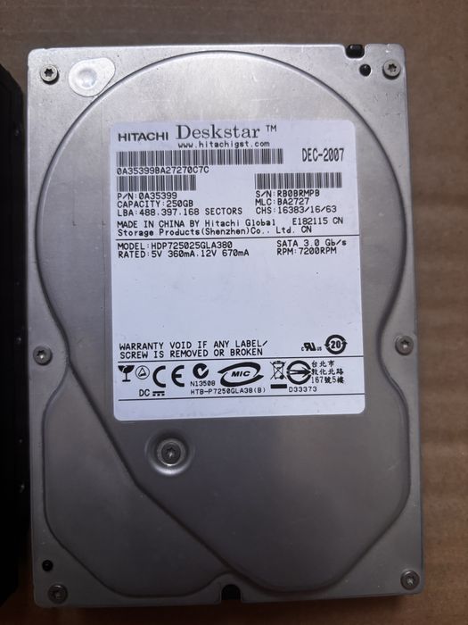 Set 2 HDD sata